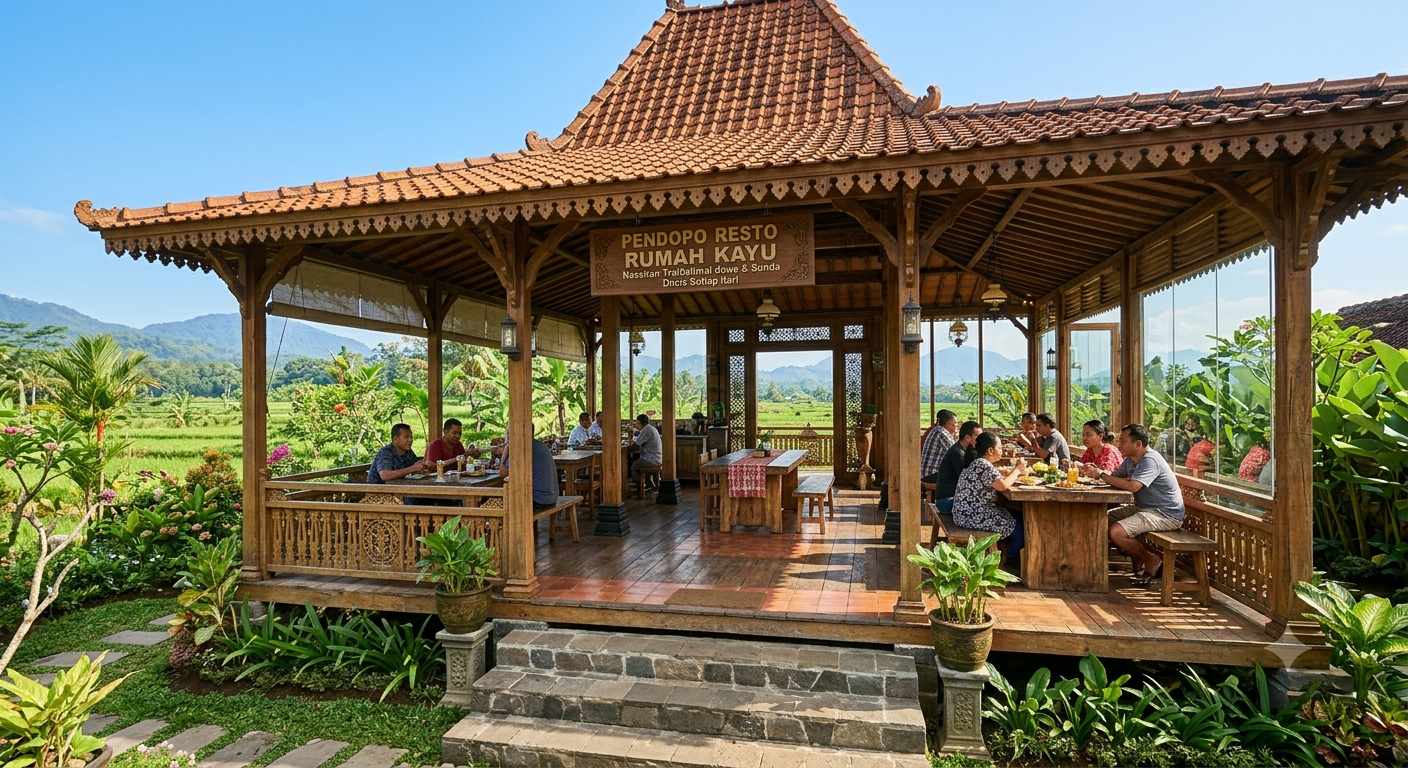 Rumah Kayu Jati Minimalis: 4 Rahasia Desain Modern ala Resort Mewah yang Estetik