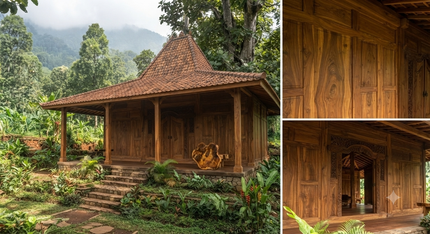 Estetika Klasik vs Modern: Menemukan Identitas Hunian Kayu Jati Anda