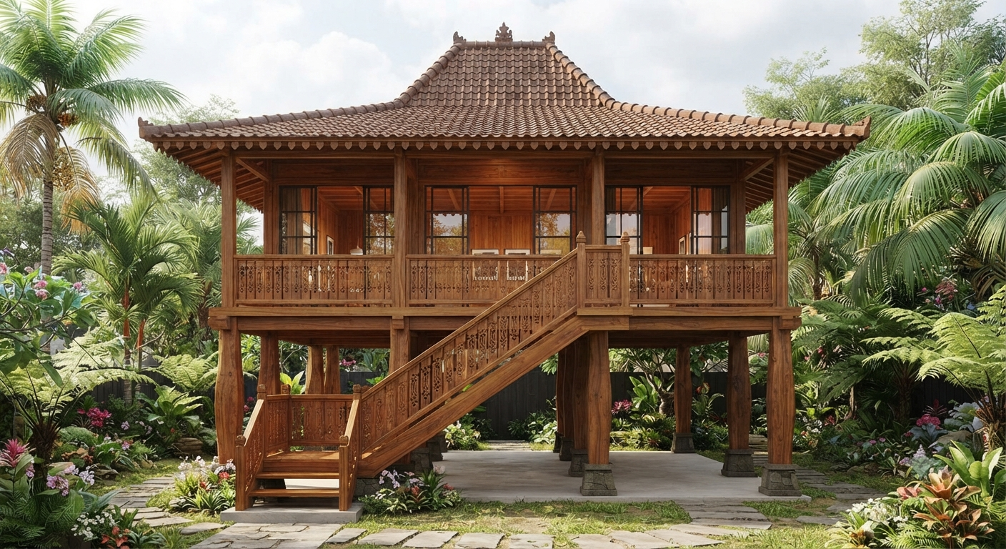 5 Alasan Utama Mengapa Rumah Panggung Kayu Jati Adalah Investasi Hunian Terbaik
