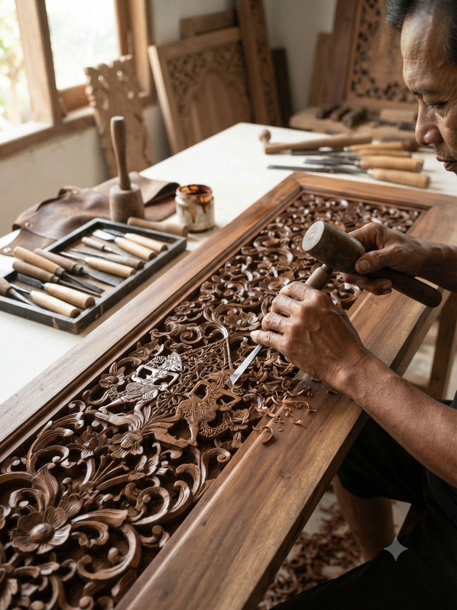 Rumah Kayu Jati Joglo Ukir Rumah Joglo Ukir Kayu Jati