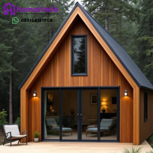 Rumah Glamping Kayu Jati