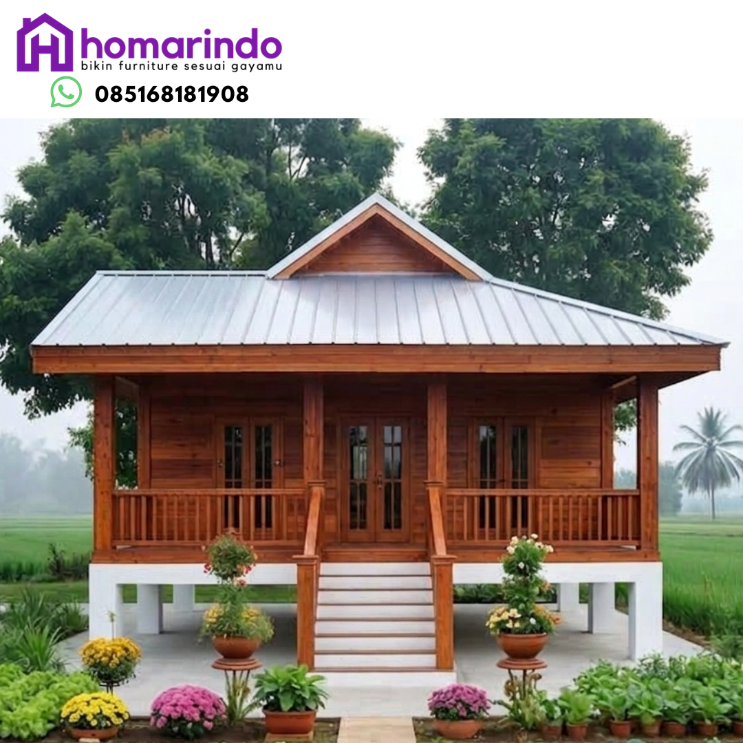 Rumah Limasan Kayu Jati Mewah Rumah Limasan Kayu Jati Mewah