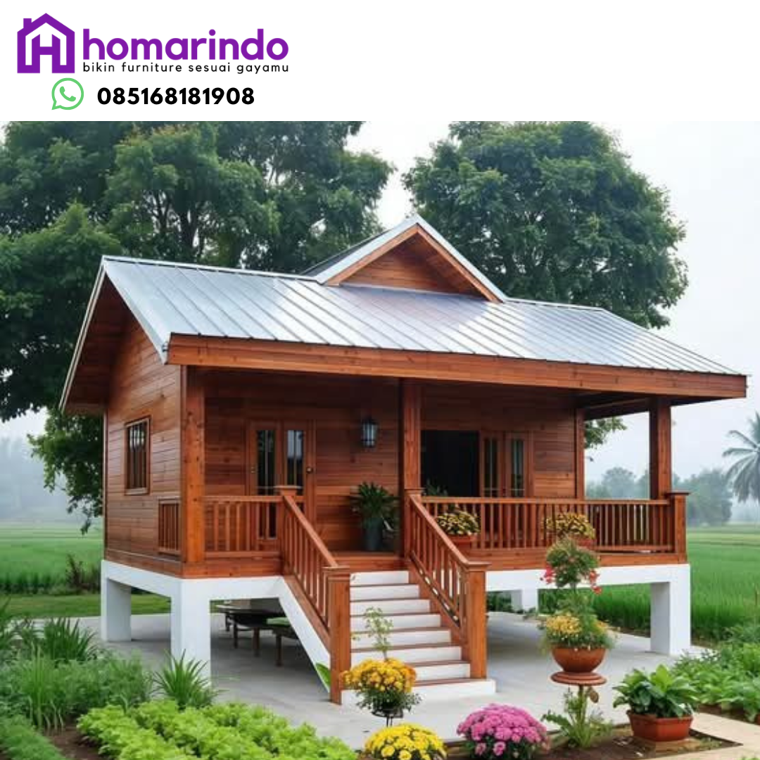Rumah Limasan Kayu Jati Mewah Rumah Limasan Kayu Jati Mewah