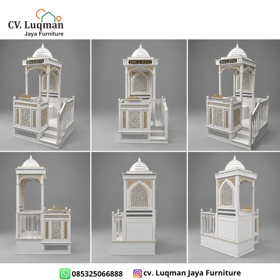 Mimbar Masjid Minimalis Mewah Mimbar Masjid Minimalis Mewah