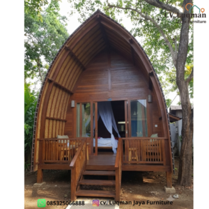 Rumah Lumbung Kayu Jati Klasik