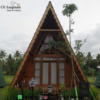 Rumah Segitiga Kayu Jati