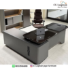 Meja Kantor Direktur Premium CV. Luqman Jaya Furniture