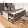 Meja Eksekutif L-Shape Revolusioner dari CV. Luqman Jaya Furniture