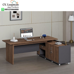 Jual Meja Kantor Direktur Modern Minimalis HPL Berkualitas