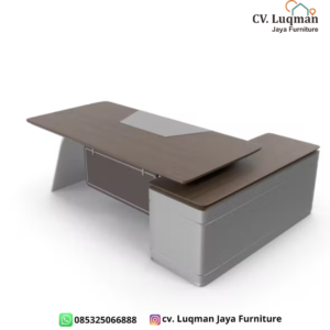 Meja Kantor Eksekutif Modern dari CV. Luqman Jaya Furniture