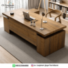 Meja Direktur Eksklusif Karya CV Luqman Jaya Furniture