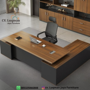 Meja Direktur Modern Elegan