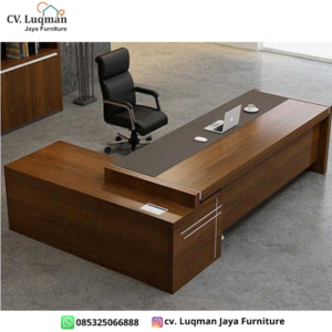 MEJA DIREKTUR PREMIUM CV. LUQMAN JAYA FURNITURE