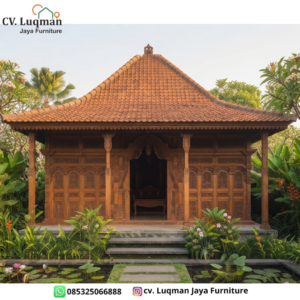 Rumah Joglo Ukir Kayu Jati