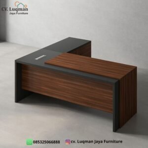 Meja Direktur Elegan dari CV. Luqman Jaya Furniture