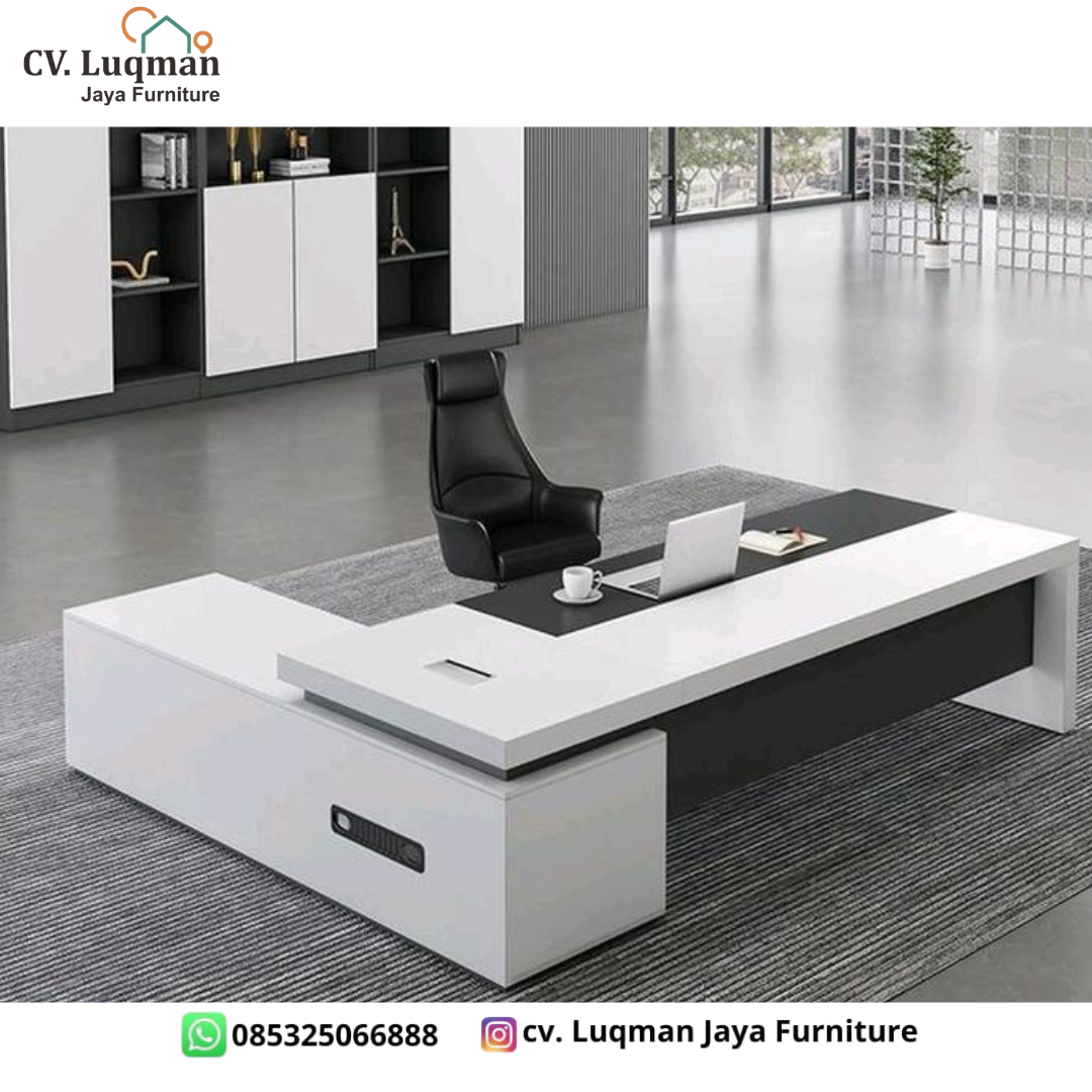 Meja Kantor Direktur Minimalis Modern Meja Kantor Direktur Minimalis Modern