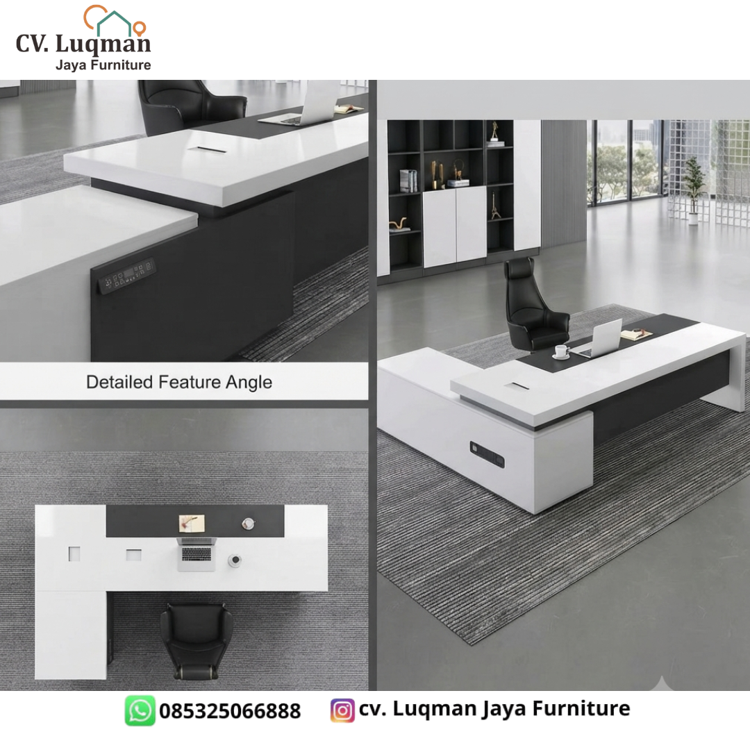 Meja Kantor Direktur Minimalis Modern Meja Kantor Direktur Minimalis Modern