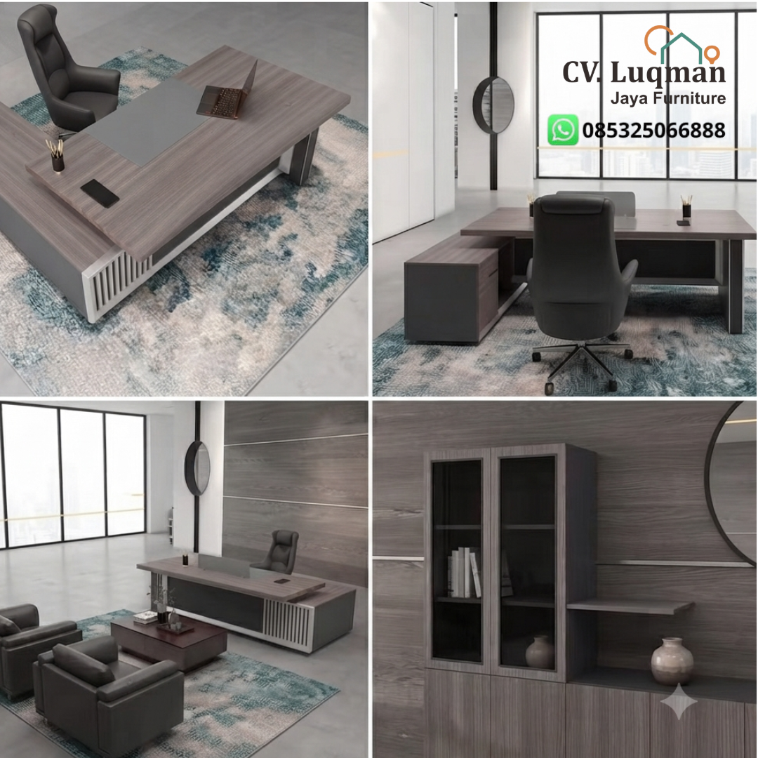 Meja Kantor Direktur Modern Meja Kantor Direktur Modern