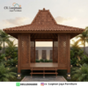 Gazebo Modern Kayu Jati