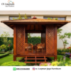 Gazebo Kayu Jati Klasik