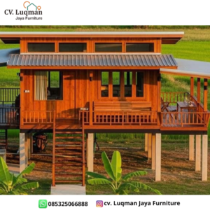 Rumah Panggung Kayu Jati