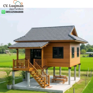 Rumah Panggung Kayu Jati