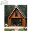 Rumah Glamping Kayu Jati Estetik