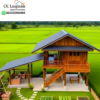 Rumah Kayu Panggung Minimalis Elegan
