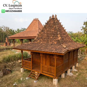 Rumah Joglo Ukir Kayu Jati