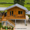 Rumah Panggung Minimalis Kayu Jati Perhutani