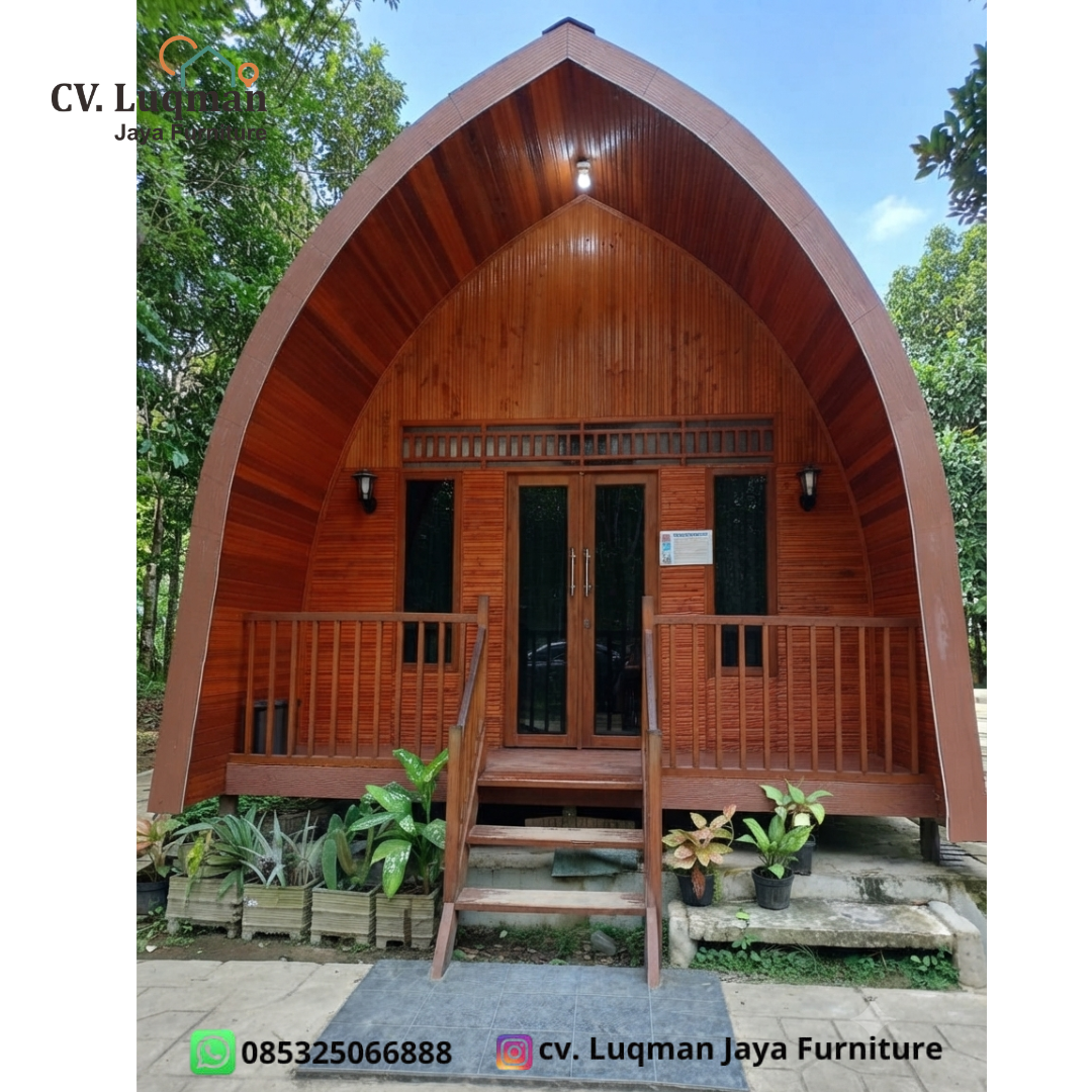 Rumah Lumbung Kayu Jati 1 Lantai Karya Jepara