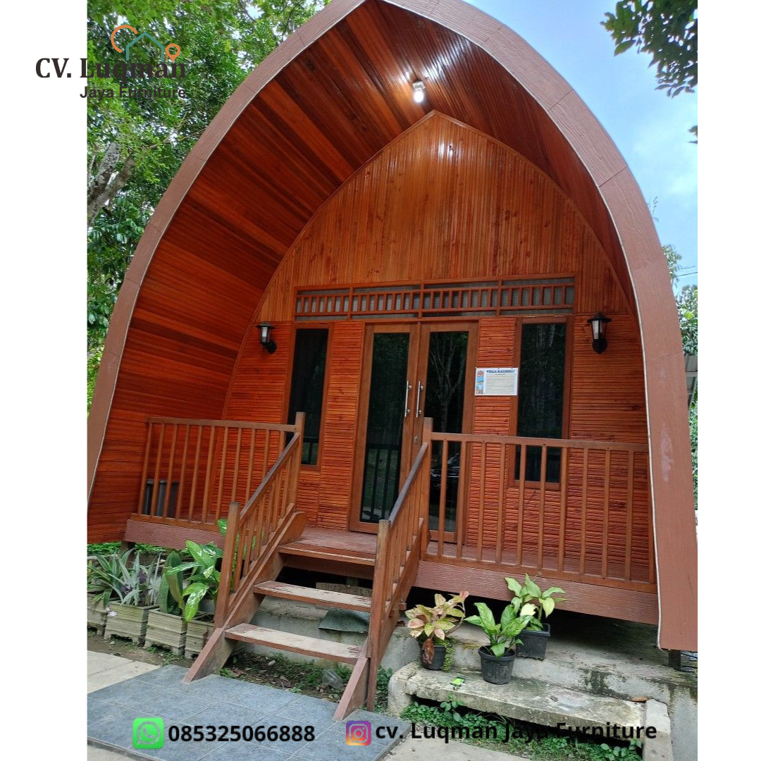 Rumah Lumbung Kayu Jati 1 Lantai Karya Jepara