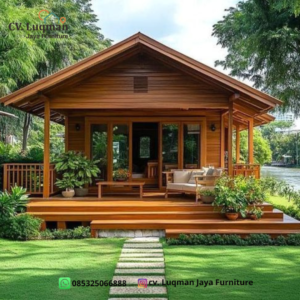 Rumah Gladak Kayu Jati