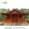 Rumah Joglo Kayu Jati Minimalis Tradisional