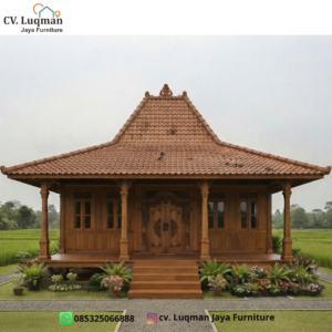 Rumah Joglo Kayu Jati Minimalis