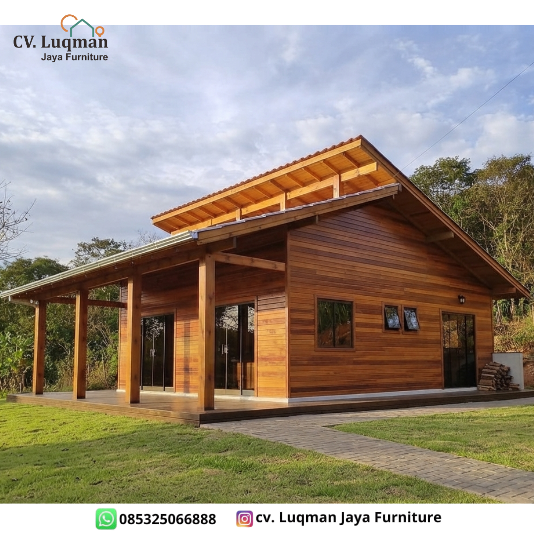 Rumah Kayu Jati Mewah Rumah Kayu Jati Mewah