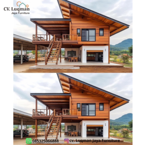 Rumah Panggung Kayu Jati