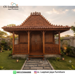Rumah Joglo Kayu Jati Full Ukir Jepara