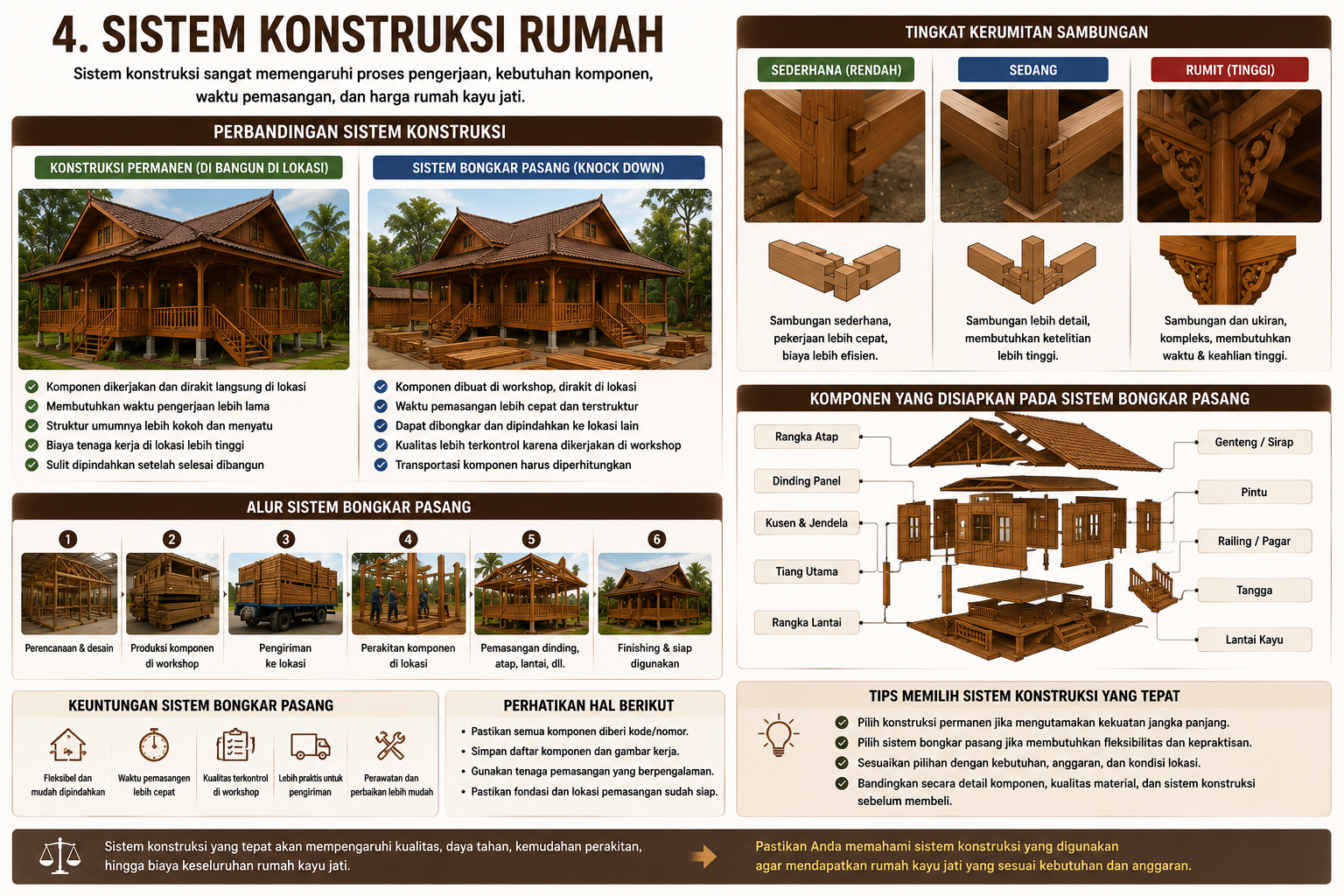 7 Faktor yang Mempengaruhi Harga Rumah Kayu Jati
