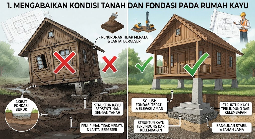 6 Kesalahan yang Harus Anda Hindari Saat Membangun Rumah Kayu Jati