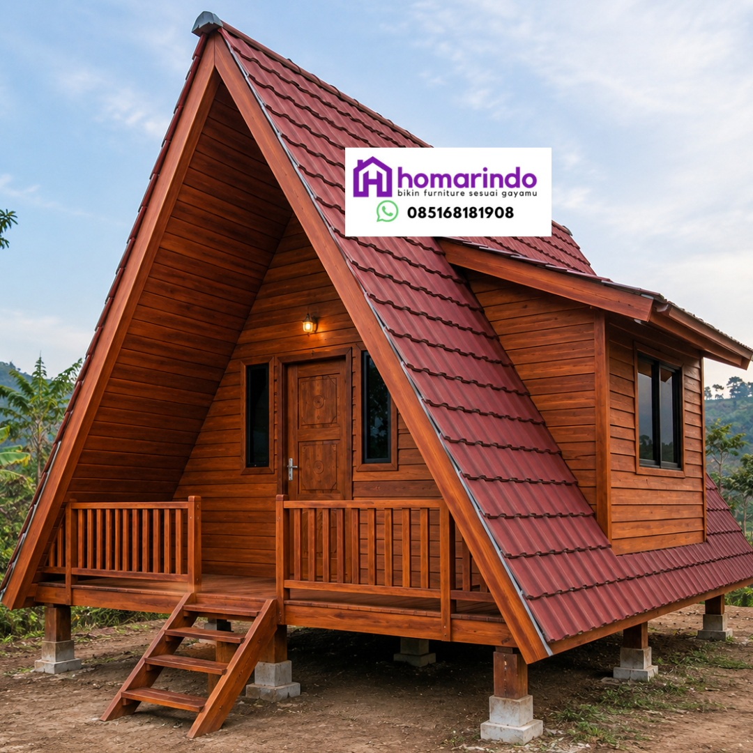 Rumah Kayu Jati Segitiga Rumah Kayu Jati Segitiga