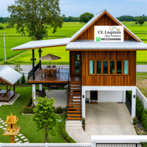 Rumah Panggung Kayu Jati