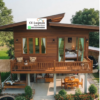 Rumah Panggung Kayu Jati