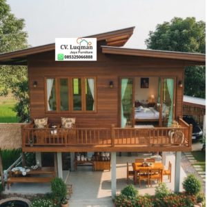 Rumah Panggung Kayu Jati