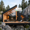 Rumah Glamping Kayu Jati Modern