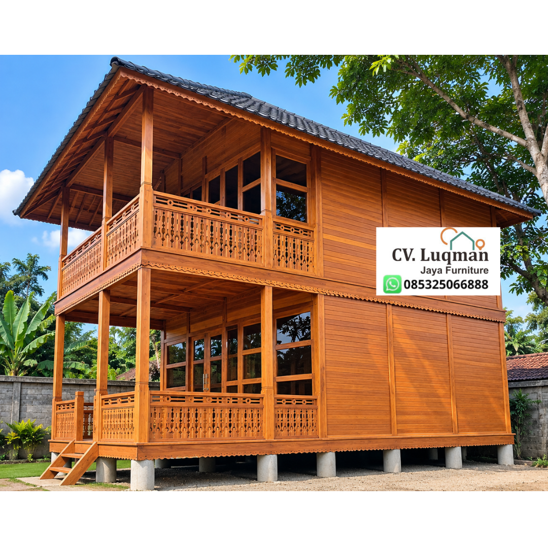 Rumah Joglo Kayu Jati 2 Lantai Rumah Joglo Kayu Jati 2 Lantai