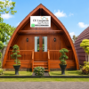 Rumah Lumbung Kayu Jati Estetik