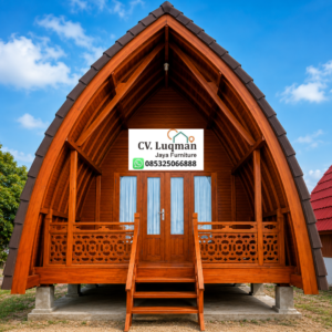 Rumah Lumbung Kayu Jati