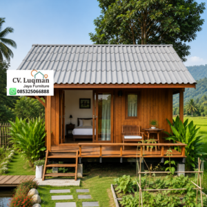 Rumah Panggung Kayu Jati