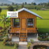 Rumah Panggung Minimalis Kayu Jati
